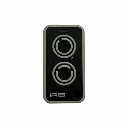Télécommande universelle ITALFILE JANE IRIS TOP noir pour portails et garages et porte de garage