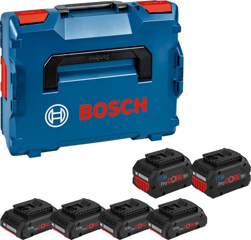Bosch Akkupack 4x ProCORE18V 4,0Ah + 2x ProCORE18V 8,0Ah
