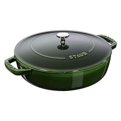 STAUB Sauteuse Chistera 28 cm Basilic