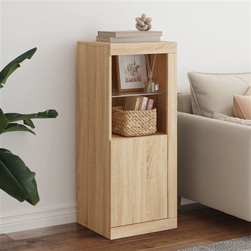 vidaXL - Buffet - Chêne - Sonoma - 41 x 37 x 100 cm - Image 3