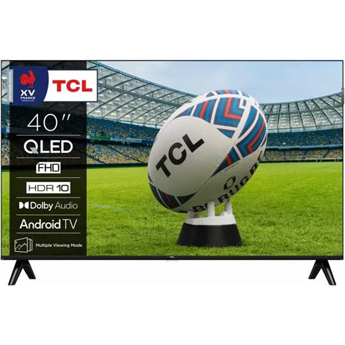 Téléviseur TCL S5K 40S5K Full HD 40 pouces Smart TV Android TV Noir Wifi