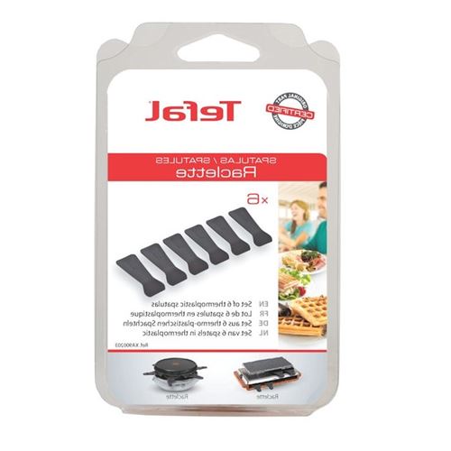 Lot de 6 spatules Raclette, gril, Wok XA900203 TEFAL - 199772