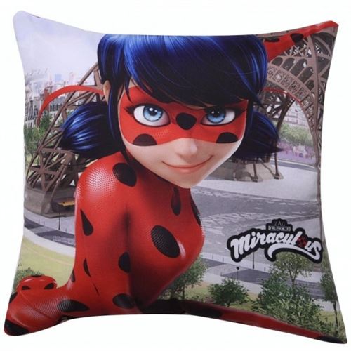 Miraculous Coussin 40cm x 40cm LadyBug