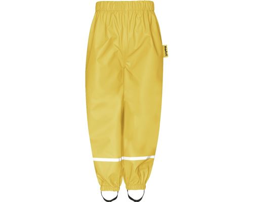 Playshoes pantalon de pluie avec ceinture élastique et pantalon jaune junior