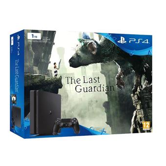 Console Sony PS4 1 To Slim Noir + The Last Guardian