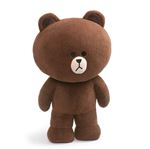 Peluche Line Friends Brown 23