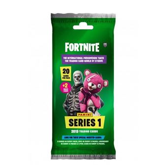 Pack de 22 cartes Panini Fortnite