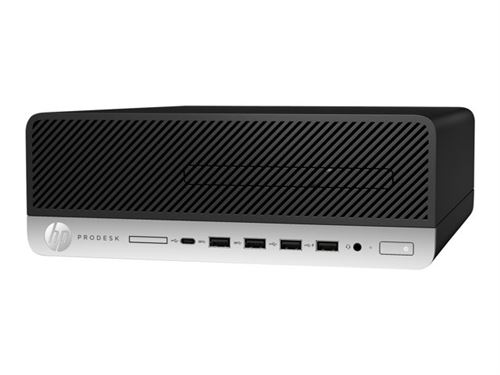 HP ProDesk 600 G3 - SFF - 1 x Core i7 7700 / 3.6 GHz - RAM 8 GB - SSD 256 GB - NVMe - DVD-brander - HD Graphics 630 - GigE - Win 10 Pro 64 bits - monitor: geen