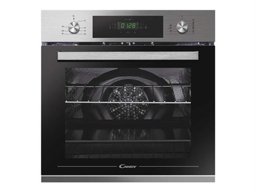 Candy Timeless FCT615X WIFI - Four - intégrable - WiFi - niche - largeur : 56 cm - profondeur : 56 cm - hauteur : 59 cm - avec système auto-nettoyant - classe A+ - inox