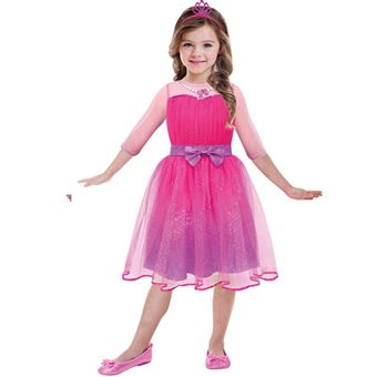 Déguisement Princesse Barbie Fille 3/5 Ans Rose 999548