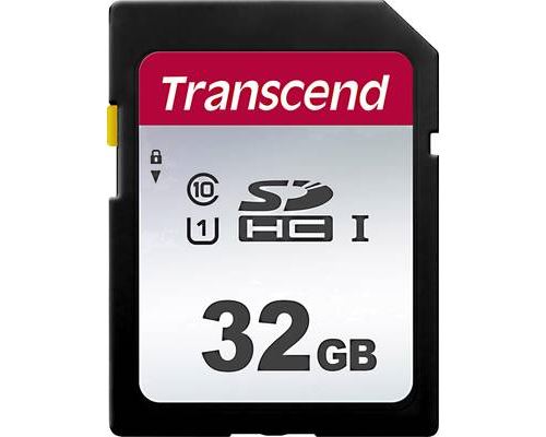 Transcend 300S - Carte mémoire flash - 64 Go - Video Class V10 / UHS-I U1 / Class10 - SDXC UHS-I