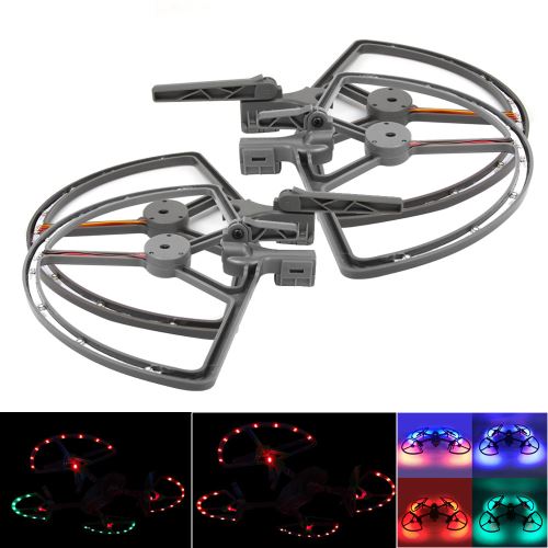 2019 Led Hélice Garde pour Dji Mavic 2 Pro Zoom Intégré avec Trains D Atterrissage aloha2843