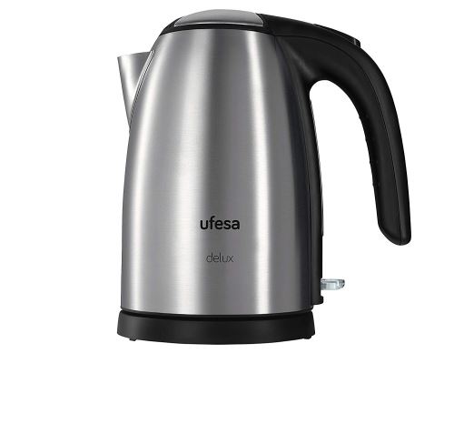 Ufesa HA7900 1.7L 2200 W Noir, Acier inoxydable Bouilloire électrique