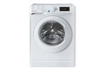 Indesit Innex BWDE91284XWFR N - Machine à laver - indépendant - largeur : 59.5 cm - profondeur : 63 cm - hauteur : 85 cm - chargement frontal - 62 litres - 9 kg - 1200 tours/min - blanc