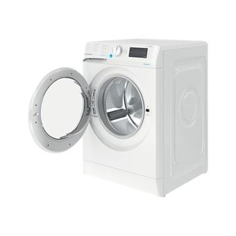 Indesit Innex BWDE91284XWFR N - Machine à laver - indépendant - largeur : 59.5 cm - profondeur : 63 cm - hauteur : 85 cm - chargement frontal - 62 litres - 9 kg - 1200 tours/min - blanc