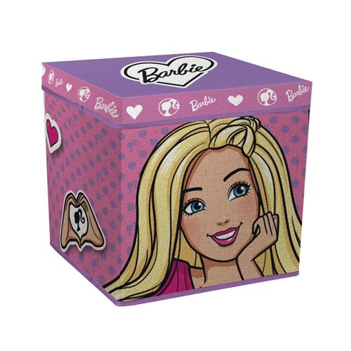 BARBIE Barbie panier/tabouret de rangement 30 x 30 x 30 x 30 x 30 x 30 cm rose