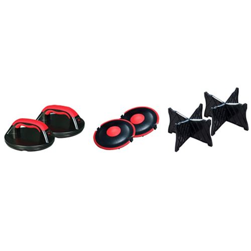 IRON GYM Accessoire de Musculation Push Up Rotatif Max