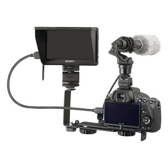 Sony VCT 55LH - Griffe accessoire - pour Cinema Line ILME-FX3; Handycam FDR-AX60; VLOGCAM ZV-1G; a1; a6100; a6400; a7C; a7s III