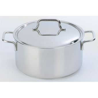 Marmite HENDI 50 Litres - Acier Inoxydable, Fond Sandwich Induction - Avec Couvercle - Pour Professionnel