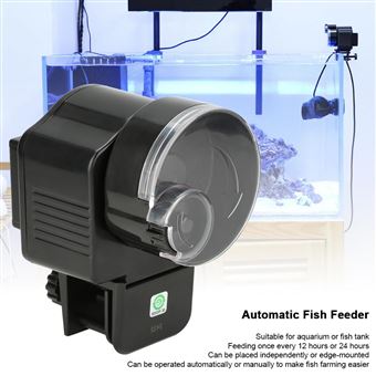 Distributeur nourriture poisson aquarium automatique - mangeoire