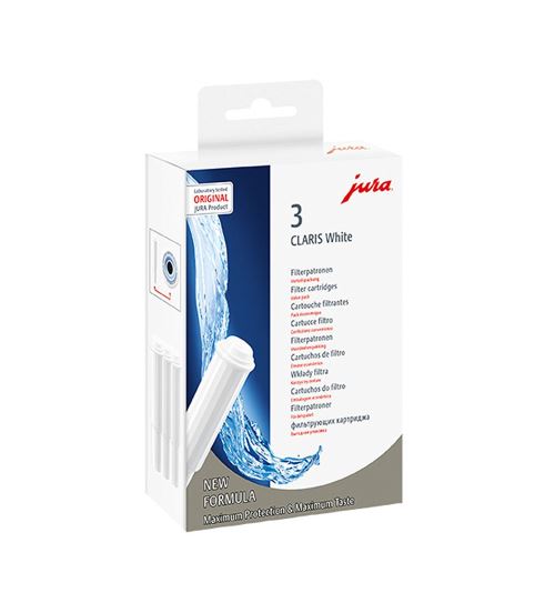 Jura Boîte De 3 Cartouches Blanc