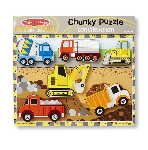 Melissa and doug chunky puzzle construction top