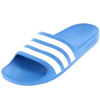 claquette adidas femme bleu