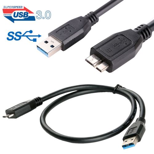 USB 3.0 haute vitesse Micro à l'USB 3.0 Câble disque dur externe HDD 0.3-5M