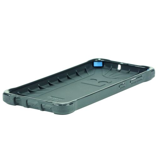 Mobilis PROTECH - Achterzijde behuizing voor mobiele telefoon - zwart - voor Samsung Galaxy A50