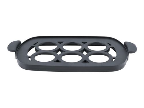 Steba EK 3 Plus - cuiseur à oeufs/cuit-vapeur - inox/noir