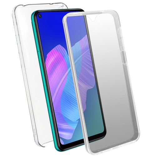 Avizar Coque Pour Huawei P40 Lite E Protection Arrière Rigide + Avant Souple Transparent