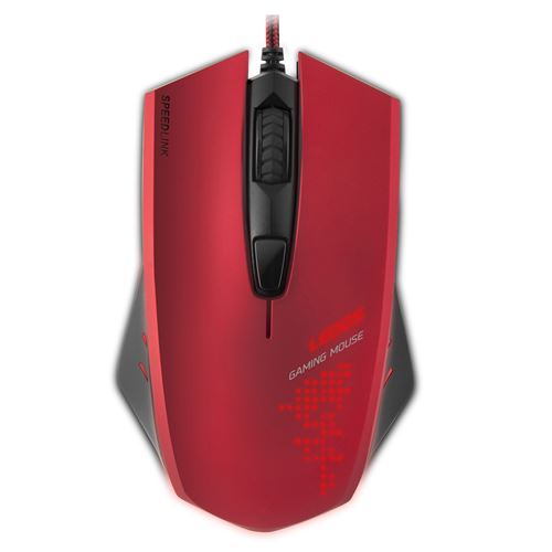 SPEEDLINK SL-6393-RD LEDOS - muis - USB - rood