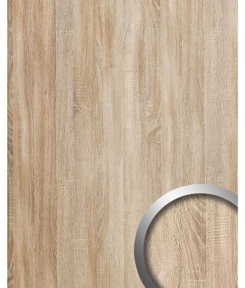 Panneau mural autoadhésif Décor de bois Plaque WallFace 17279 DECO OAK TREE murale Revêtement mural beige 2,60 m2