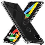 Coque Transparente Gel Pour Google Pixel 4A 4G - Anti-Choc - Silicone Souple - Neuf