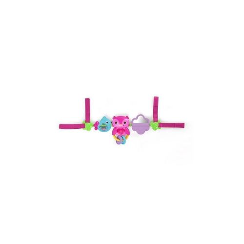 Bright Starts Barre de jouets musicale Busy Birdies rose