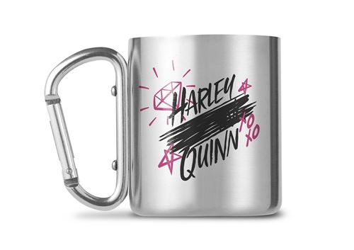 GB Eye tasse Harley Quinn argent/noir 250 ml