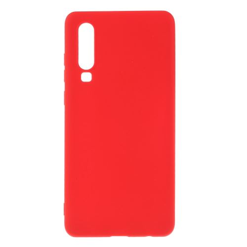 Coque en TPU mat double face rouge pour Huawei P30