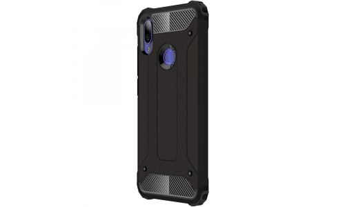 Coque Hybride pour Xiaomi Redmi Note-7 coloris noir