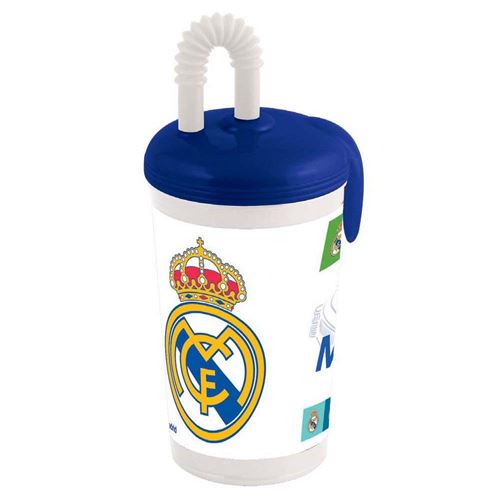 Real Madrid Drinkbeker met Rietje