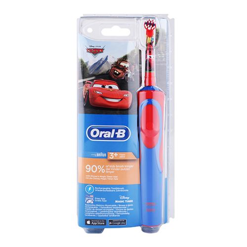 Brosse à dents électrique d’enfant Oral-B Frozen à partir 3 ans, 7600 rpm IPX7 ,2 Modes Sonique,223*114*83 mm --Rose/Bleu