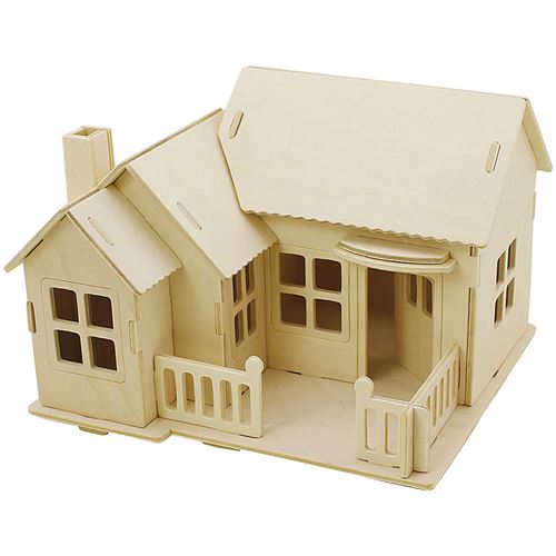 Puzzle 3D en bois, à assembler, livré non assemblé, avec instructions. réf 57875