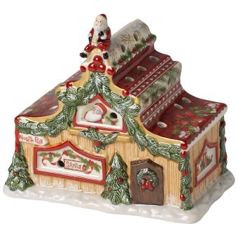 Villeroy Boch North Pole Express Maison Du Pere Noel 18x10x16 5cm Achat Prix Fnac