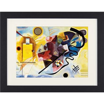 Mug Collection Kandinsky Vassily Jaune Rouge Bleu - Tasse Art Abstrait En Céramique - 325 Ml