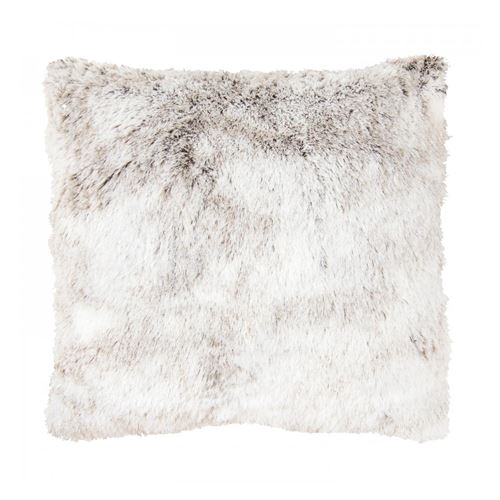 Coussin Sherpo Chocolat Les Ateliers du Linge Les Ateliers du Linge