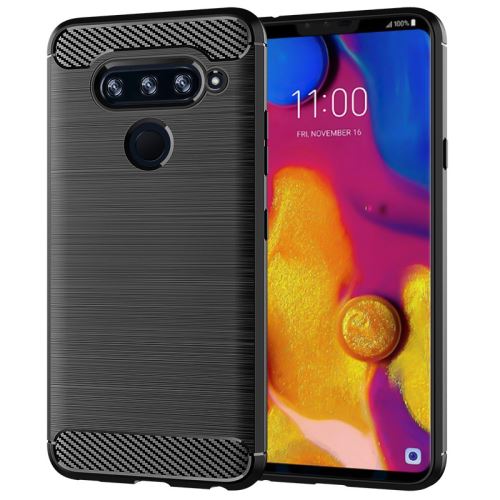 Etui Coque de protection durable souple pour LG V40 ThinQ - Noir