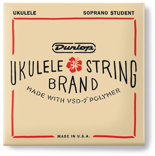Dunlop DUQ201 - Jeu de cordes Ukulélé Soprano