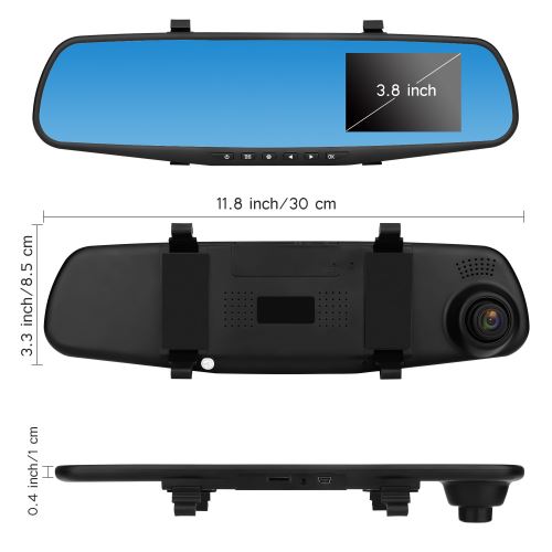 70mai Caméra embarquée pour voiture 1080p Full HD Smart Car DVR version  nuit WiFi 130 degrés sans fil G-Sensor