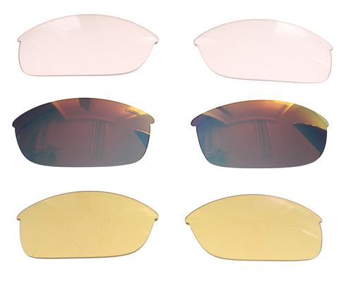 Lazer jeu de lentilles AR1rouge/jaune/transparent/transparent