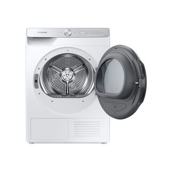 Samsung DV90T8240SH - Sèche-linge - WiFi - largeur : 60 cm - profondeur : 66 cm - hauteur : 85 cm - chargement frontal - blanc