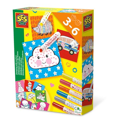 Ses creative - 14896 - tamponner avec feutres